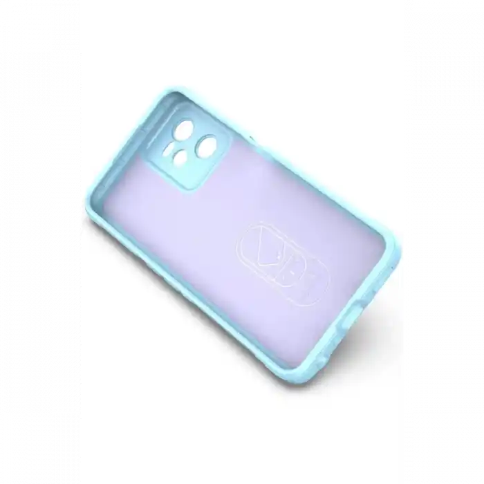 TCX Realme C35 Kılıf  Silikon - Sky Blue