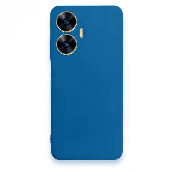 TCX Realme C55 Kılıf First Silikon - Mavi