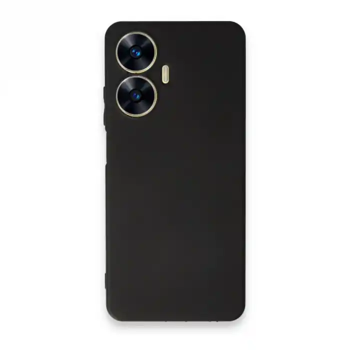 TCX Realme C55 Kılıf First Silikon - Siyah