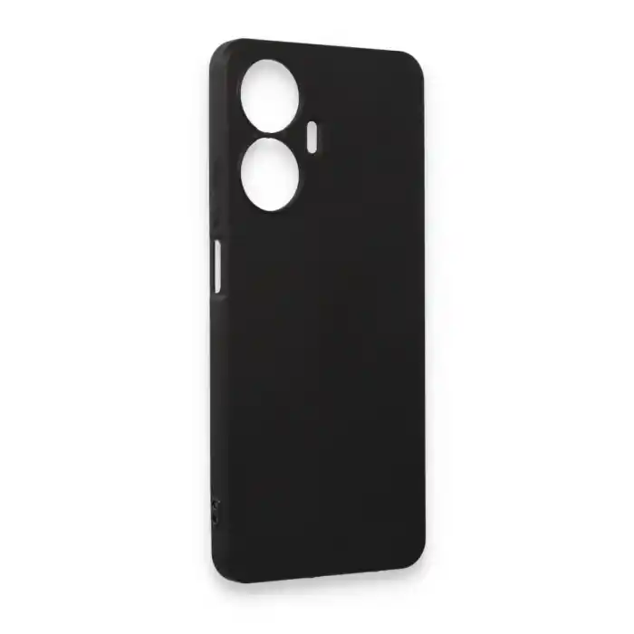 TCX Realme C55 Kılıf First Silikon - Siyah