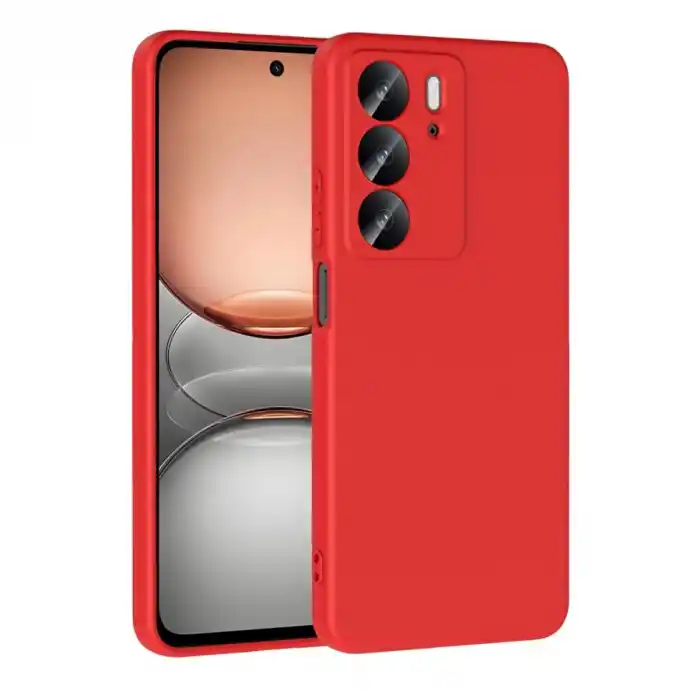 TCX Realme C75 4g First Silikon - Kırmızı