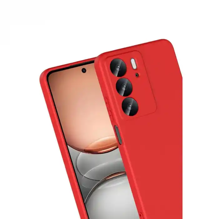 TCX Realme C75 4g First Silikon - Kırmızı