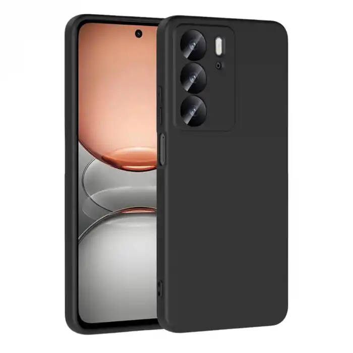 TCX Realme C75 4g First Silikon - Siyah