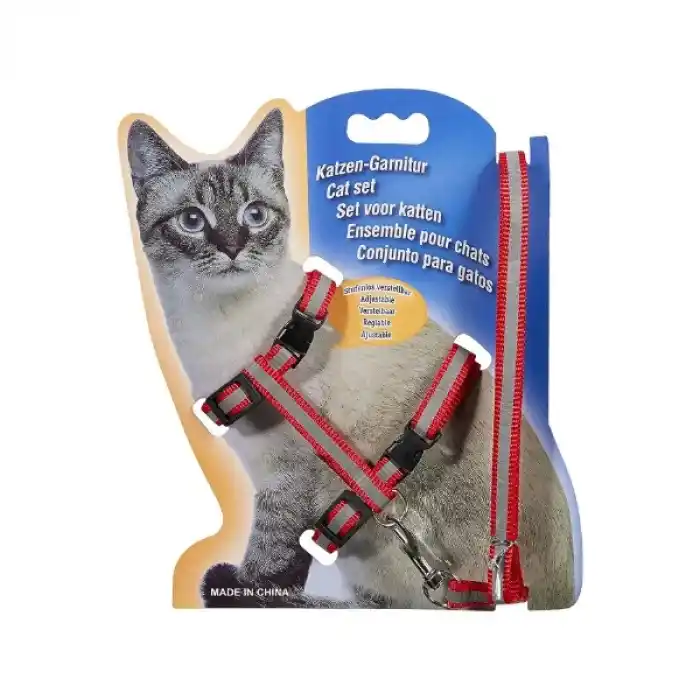 TCX REFLEKTÖRLÜ KEDİ GEZDİRME TASMASI