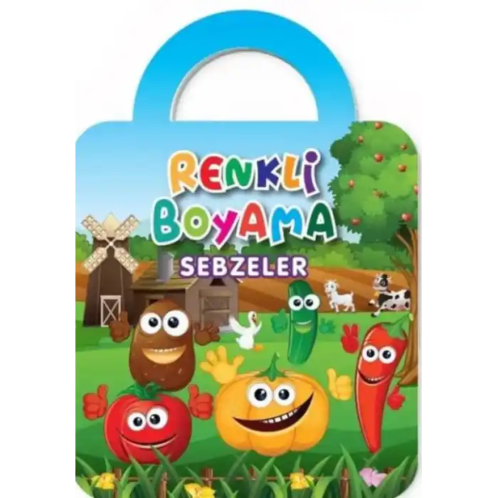 TCX Renkli Boyama-Sebzeler