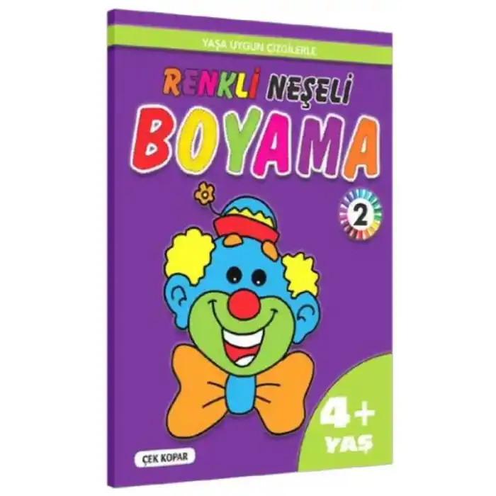 TCX Renkli Neşeli Boyama -2 (4+Yaş)