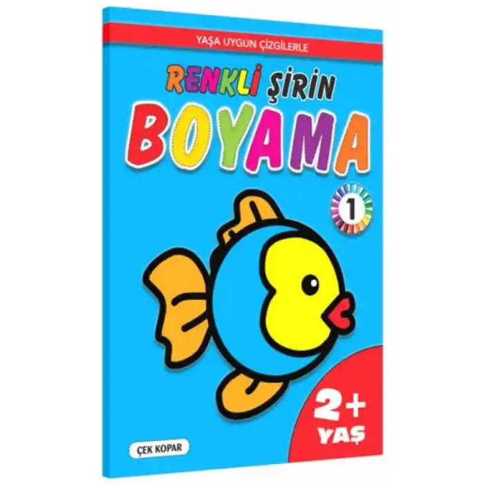 TCX Renkli Şirin Boyama -1 (2+Yaş)