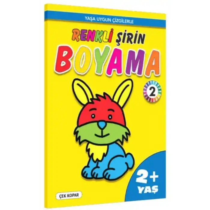TCX Renkli Şirin Boyama -2 (2+Yaş)