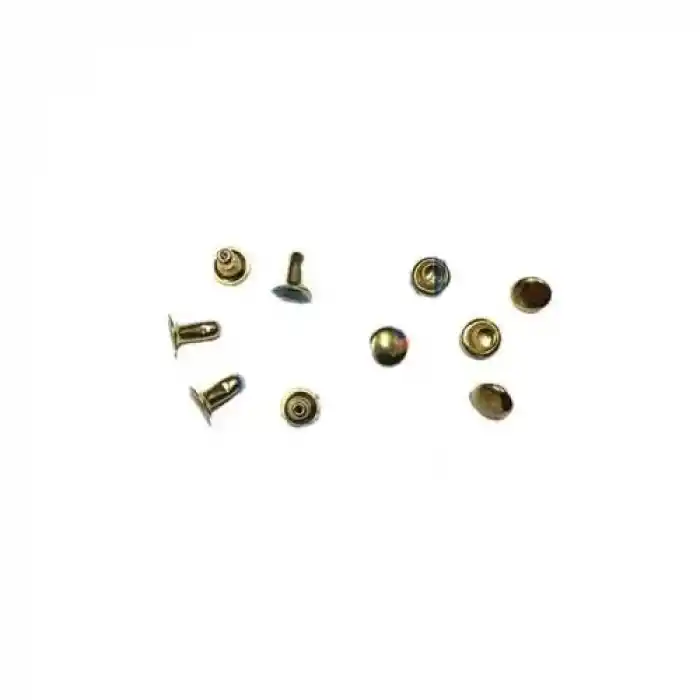 TCX Rivet Perçin - 6mm, Sarı, 1000 Adet