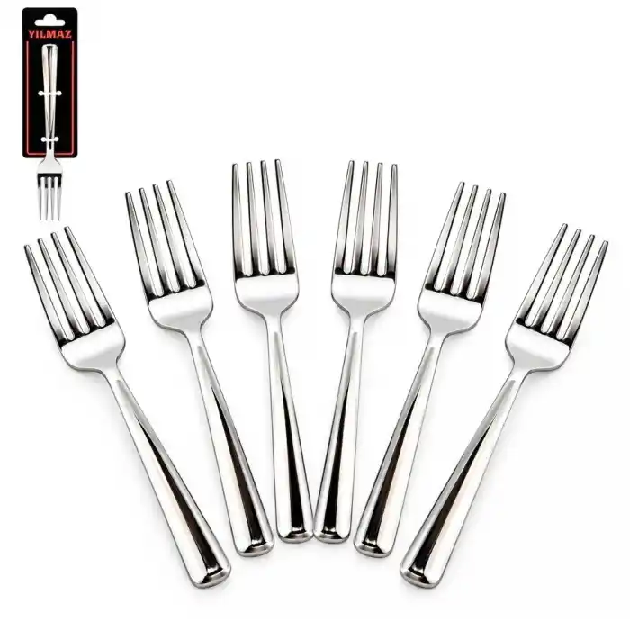 TCX Sade Yemek Çatalı (6lı)