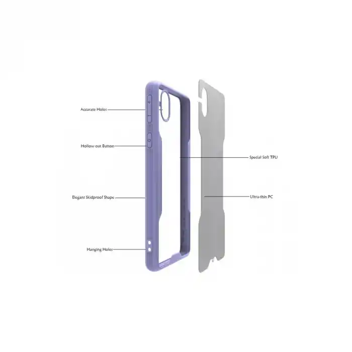 TCX Samsung Galaxy A01 Core Kılıf Platin Silikon - Sarı