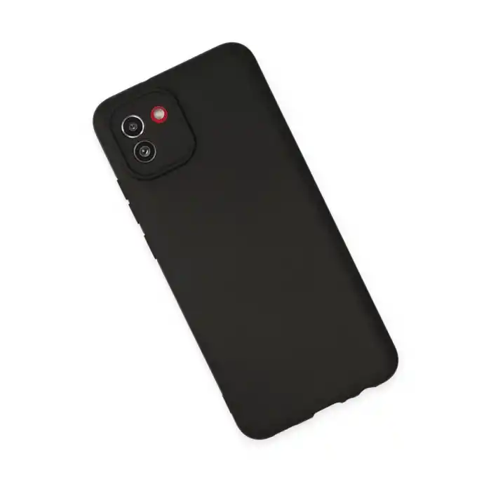 TCX Samsung Galaxy A03 Kılıf First Silikon - Siyah
