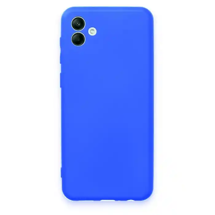 TCX Samsung Galaxy A04 Kılıf First Silikon - Mavi