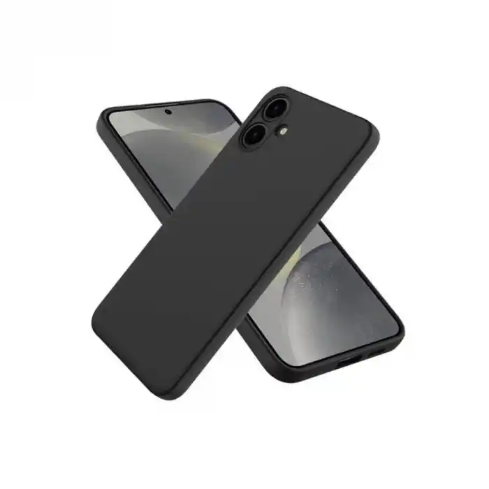 TCX Samsung Galaxy A06 Kılıf First Silikon - Siyah