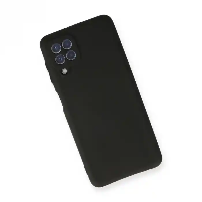 TCX Samsung Galaxy A22 Kılıf First Silikon - Siyah