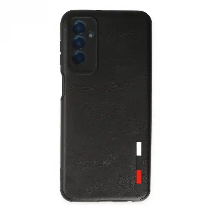 TCX Samsung Galaxy M13 Kılıf Loop Deri Silikon - Siyah