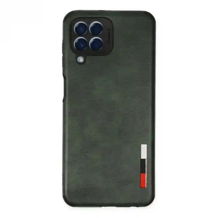 TCX Samsung Galaxy M33 Kılıf Loop Deri Silikon - Yeşil