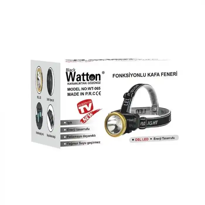 TCX Şarjlı Baret Lambası Osl Led  Wt-065
