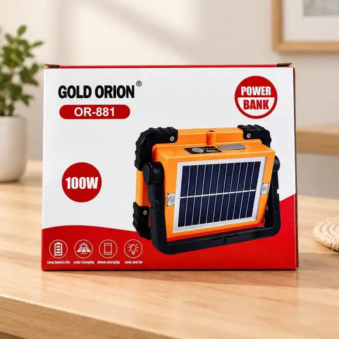 TCX Şarjlı Solar Lamba