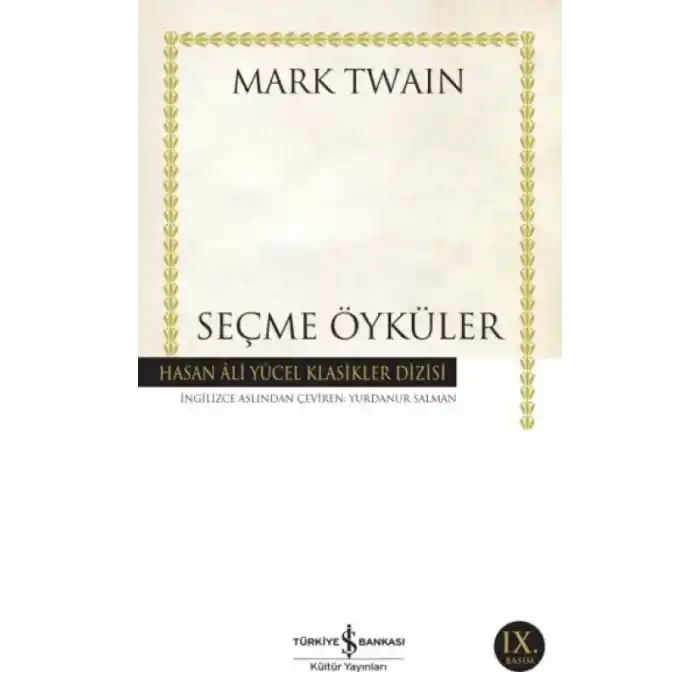 TCX Seçme Öyküler - Hasan Ali Yücel Klasikleri