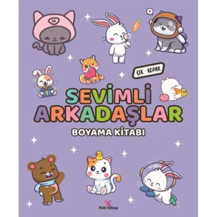 TCX Sevimli Arkadaşlar Boyama Kitabı