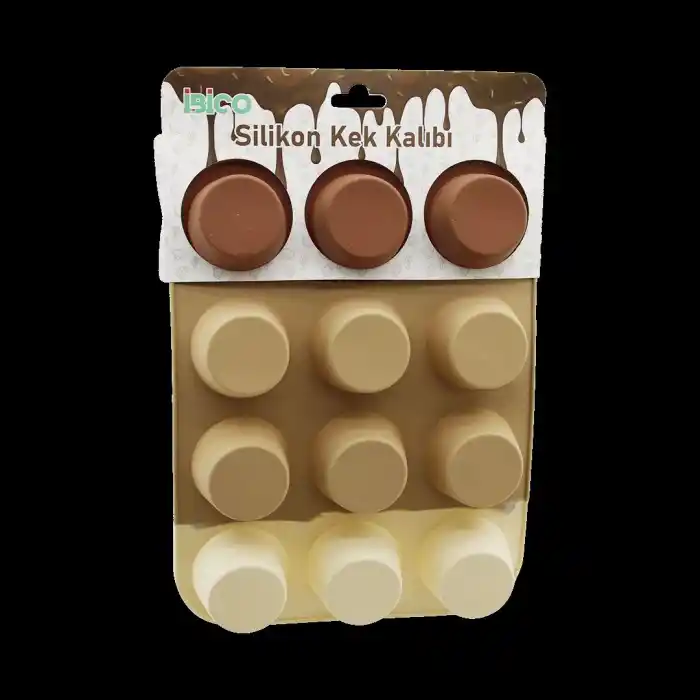 TCX Silikon Muffin Kek Kalıbı Askılı