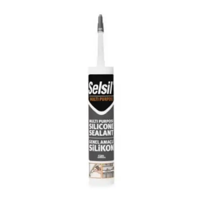 TCX SİYAH UNİVERSAL SİLİKON - 280 GR - DOLGU SİLİKONU