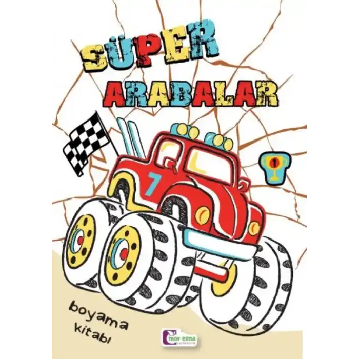 TCX Süper Arabalar Boyama Kitabı