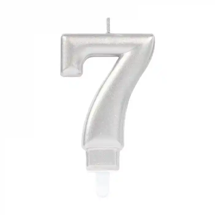 TCX TCX® 7 Rakam Mum Gümüş Renk