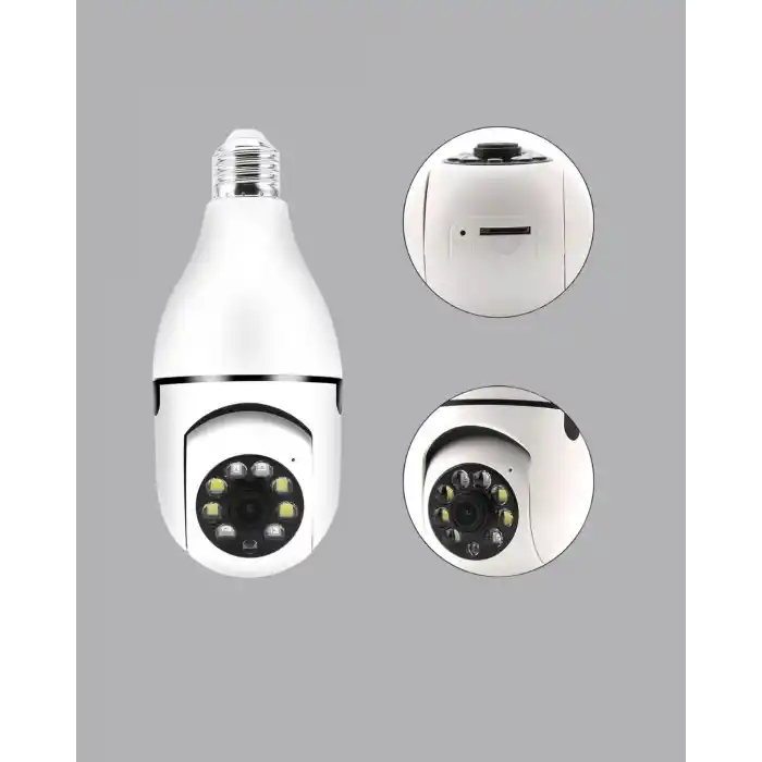 TCX TCX® Akıllı Duy Kamera Gece Görüşlü ve Hareket Algılama Sensörlü