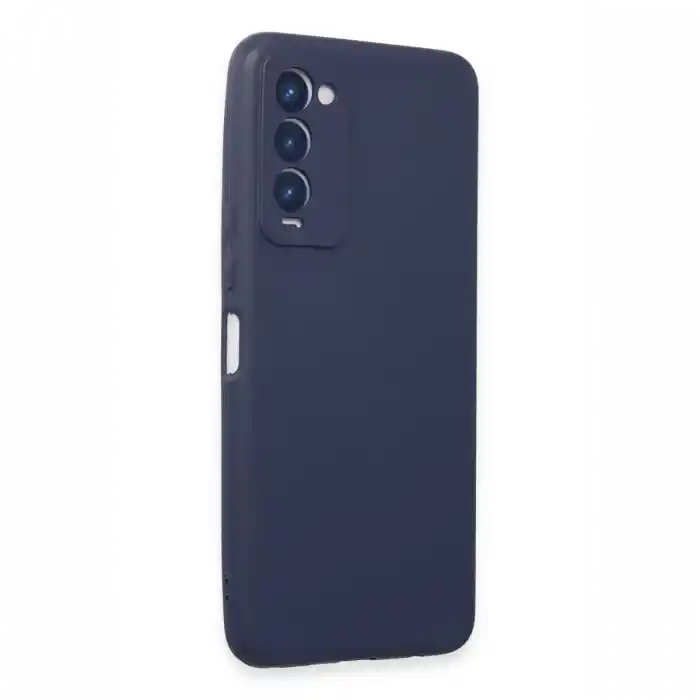 TCX Tecno Camon 18 Kılıf First Silikon - Lacivert