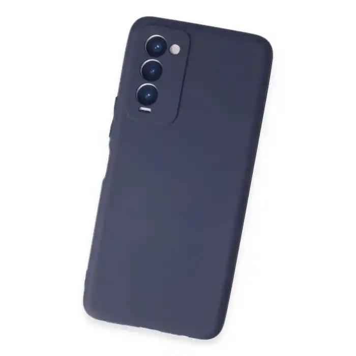 TCX Tecno Camon 18 Kılıf First Silikon - Lacivert