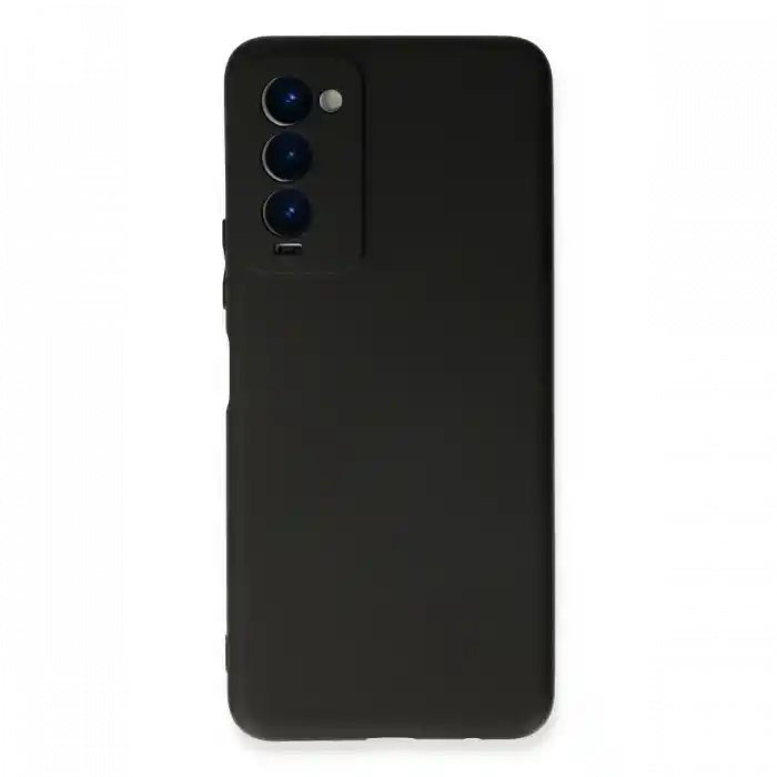 TCX Tecno Camon 18 Kılıf First Silikon - Siyah