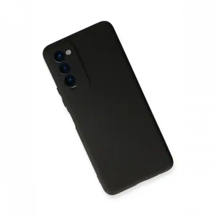 TCX Tecno Camon 18 Kılıf First Silikon - Siyah