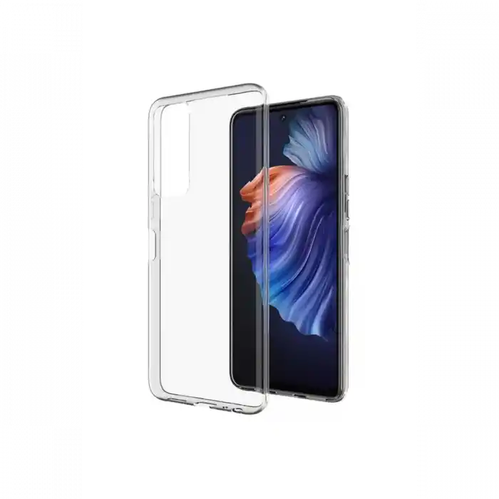 TCX Tecno Camon 18 Kılıf Lüx Şeffaf Silikon