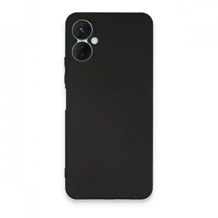 TCX Tecno Spark 9 Pro Kılıf First Silikon - Siyah