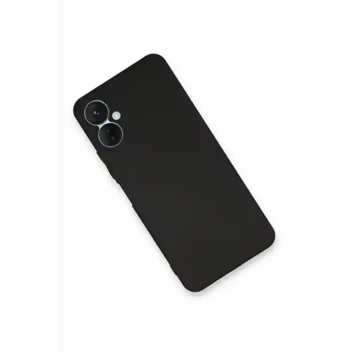 TCX Tecno Spark 9 Pro Kılıf First Silikon - Siyah