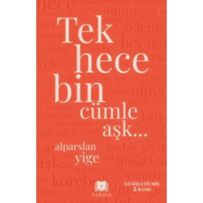 TCX Tek Hece Bin Cümle Aşk…