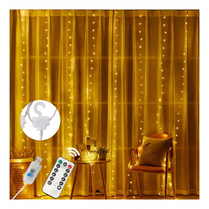 TCX Tel Perde Led 3*3m 300 Led Gün Işığı