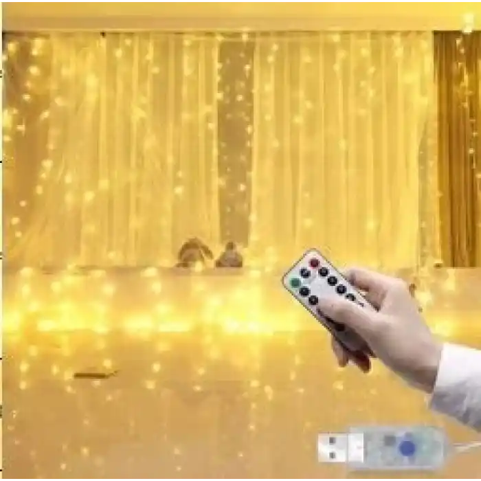 TCX Tel Perde Led 3*3m 300 Led Gün Işığı