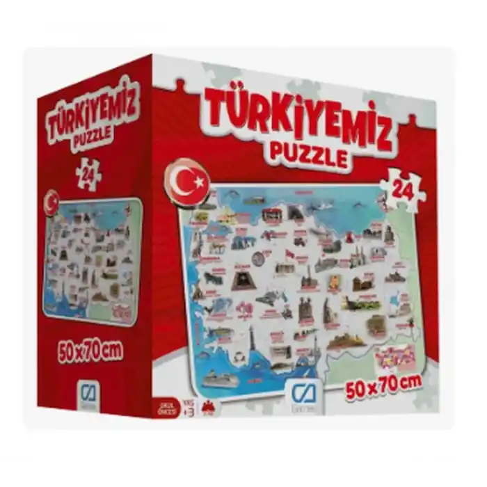 TCX Türkiyemiz Yer Puzzle