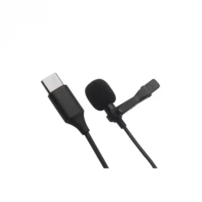 TCX Type-c 2 Metre Double Mikrofon - Siyah