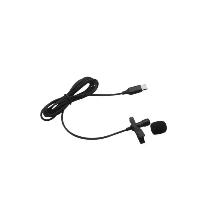 TCX Type-c 2 Metre Double Mikrofon - Siyah