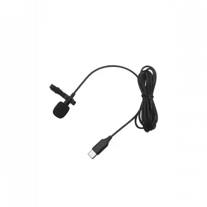 TCX Type-C 2 Metre Double Mikrofon - Siyah