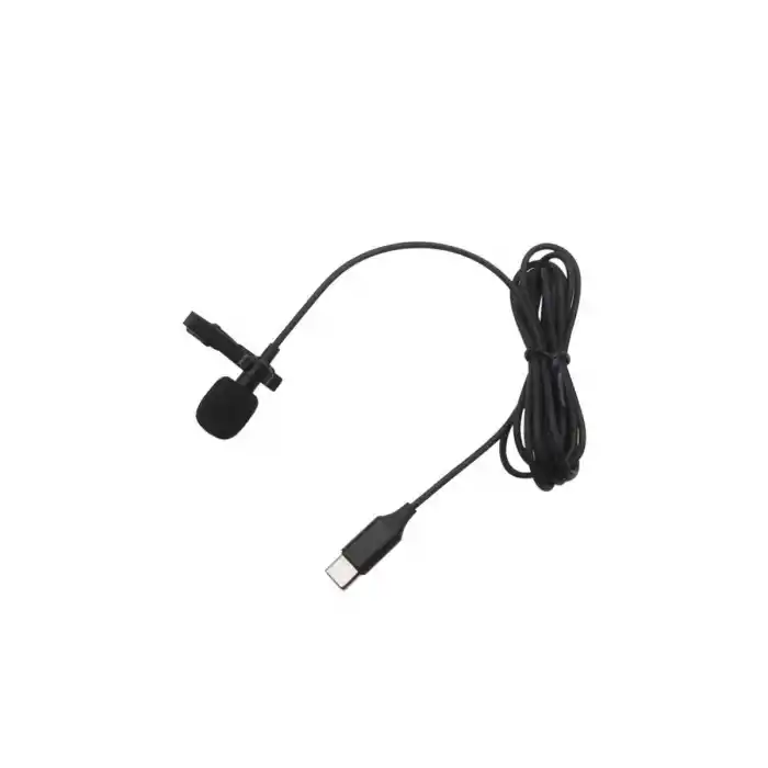 TCX Type-c 2 Metre Double Mikrofon - Siyah