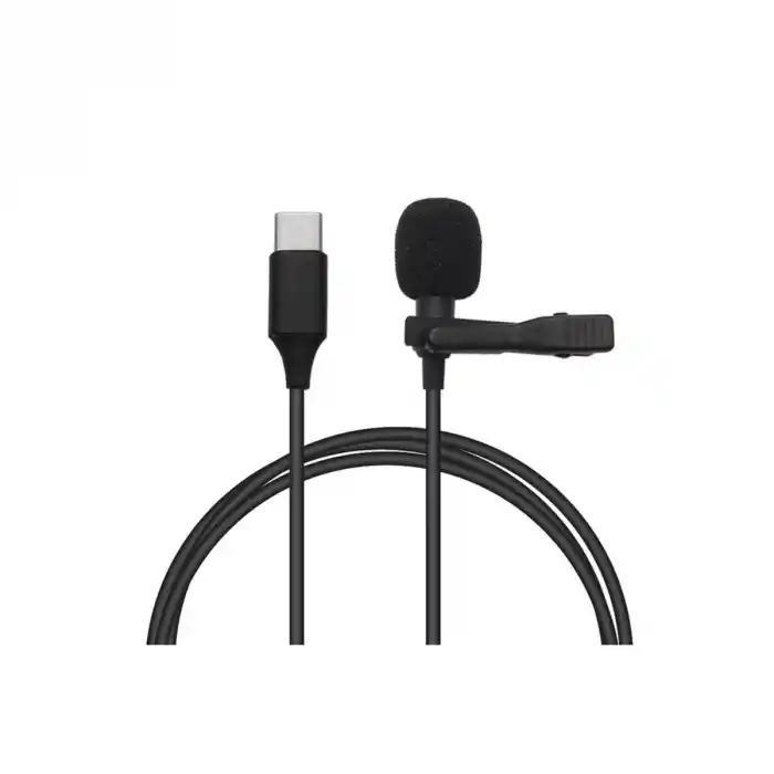 TCX Type-c 2 Metre Double Mikrofon - Siyah
