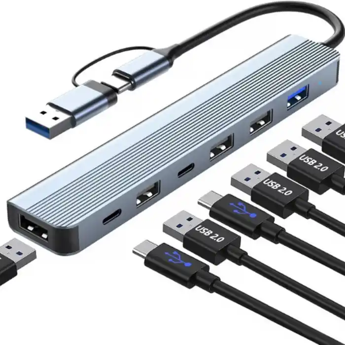 TCX Type-C Usb 7In1 3.0 Hub ZR1055