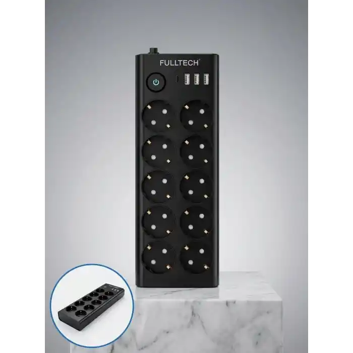 TCX Usb Ve Type-c Şarj Özellikli 10lu Çoklu Priz