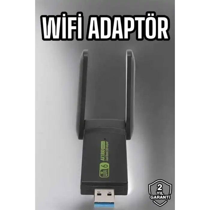 TCX Wifi Adaptör Çift Bantlı Kablosuz Wifi Adaptörü