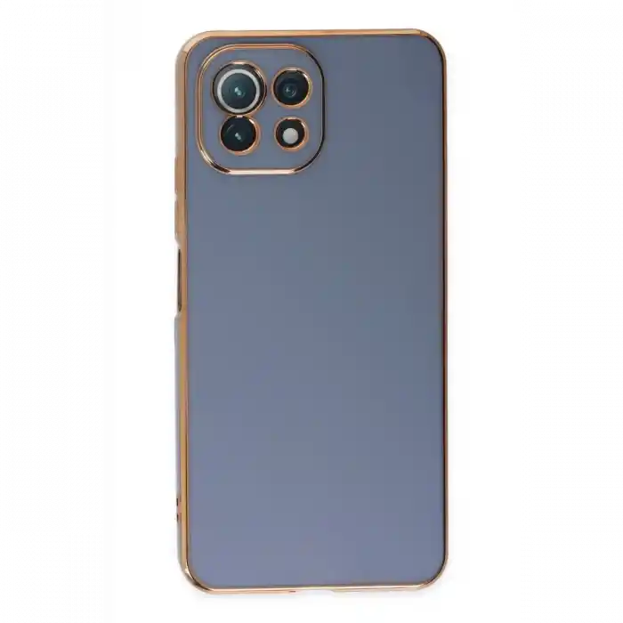TCX Xiaomi Mİ 11 Lite Kılıf  Silikon - Mavi